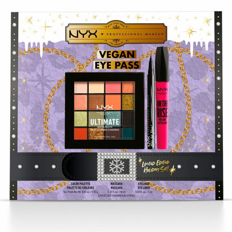 Make-Up Set NYX Vegan Eye Pass Limited Edition Limited edition 3 Pieces