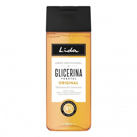 Glycerine Soap Lida Natural Liquid (600 ml)