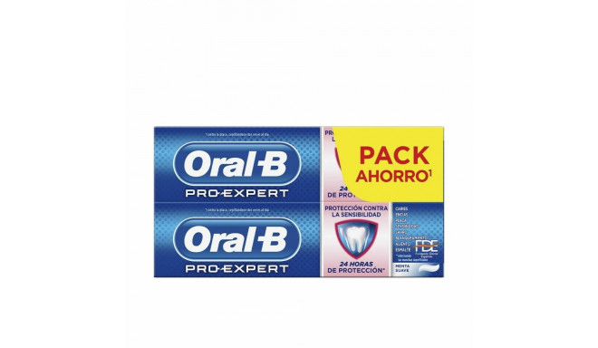 Hambapasta Sensivity and Whitening Oral-B Expert Blanqueante Dentifrico Lote 75 ml (2 x 75 ml)