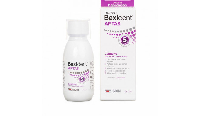 Mouthwash Isdin Bexident Aftas Mouth protector Healing (120 ml)