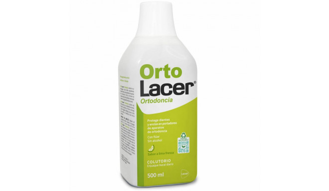 Mouthwash Lacer Ortolacer Orthodontics care Lime 500 ml