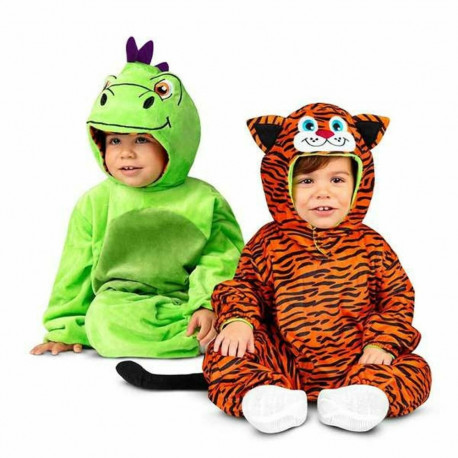 Costume for Babies My Other Me Tiger Dragon Reversible - 12-24 Months