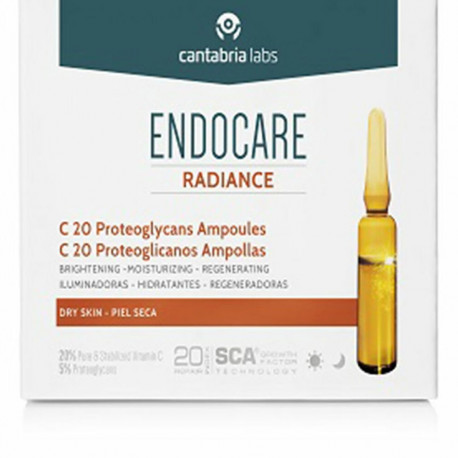 Ampulas Endocare Radiance Proteoglicanos 30 x 2 ml 2 ml
