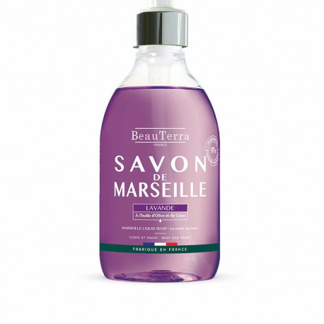 Vedel seep Beauterra Marseille Universaalne Lavendel Käed 300 ml