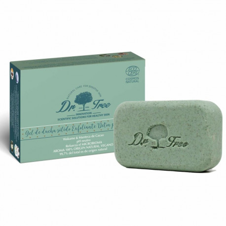 Gel Bar Dr. Tree Gel De Ducha Sólido Sensitive skin Exfoliant 120 g (Moisturizing) (Soothing) (Refre