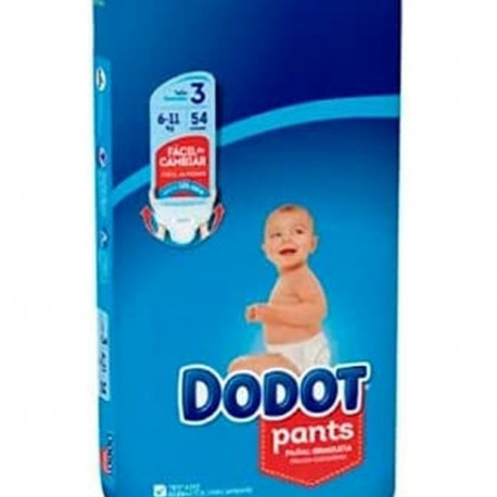 Disposable nappies Dodot Dodot Pants Etapas 3 6-11 kg