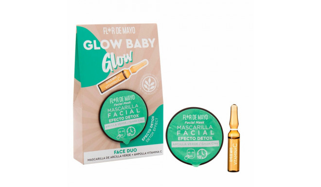 Naiste komeetika komplekt Flor de Mayo Glow Baby Glow 2 Tükid, osad