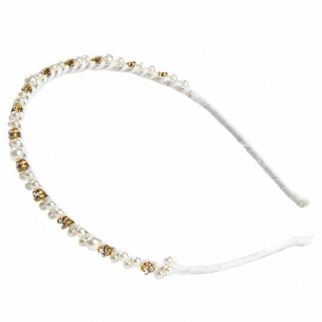 Headband Inca   Metal Multicolour Glass beads