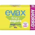 Normal sanitary pads without wings Evax Segura 40 Units