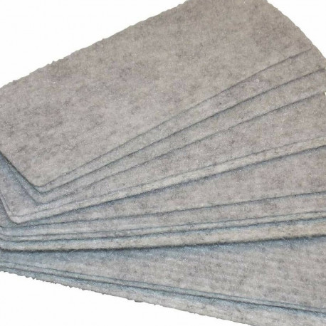 Replacement Dahle 95100 Board eraser Felt Grey 12 x 4 cm