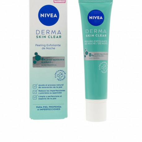 Puhastav kreem Nivea Derma Skin Clear 40 ml