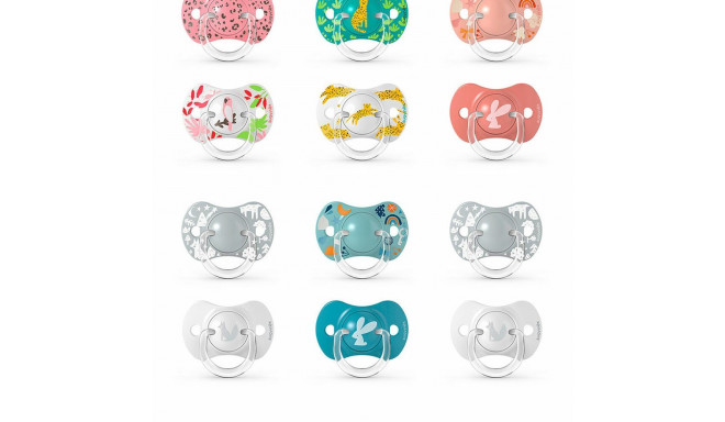 Pacifier Suavinex Prints M Multicolour (2 Units)