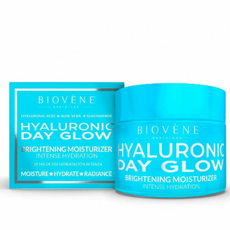 Hydrating Cream Biovène Hyaluronic Day Glow 50 ml