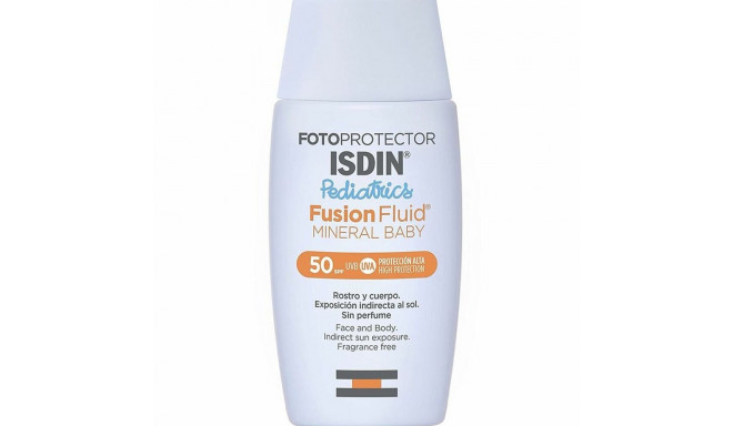 Солнцезащитное жидкое средство Isdin Pediatrics Mineral Baby Spf 50 50 ml