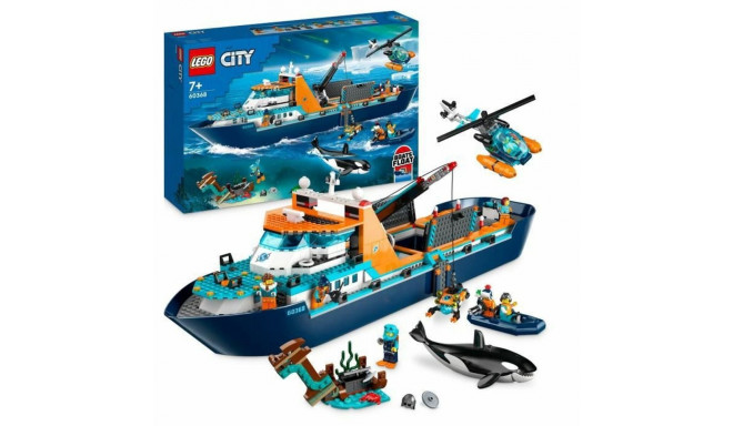 Construction set Lego 60368 The Arctic Exploration Ship Multicolour 815 Pieces