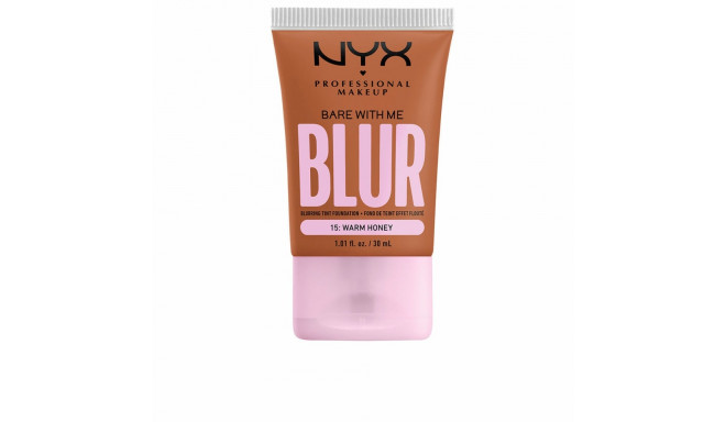 Crème Make-up Base NYX Bare With Me Blur Nº 15 Warm honey 30 ml