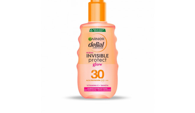 Spray Sun Protector Garnier Invisible Protect Glow Spf 30 150 ml