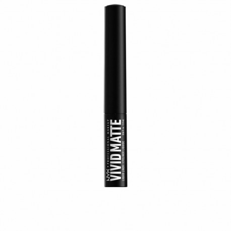 Silmapliiats NYX Vivid Matte Vedelik Must 2 ml