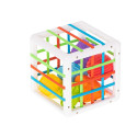Paindlik kuubiku sorteerija mänguasja pistikupesa ruutu