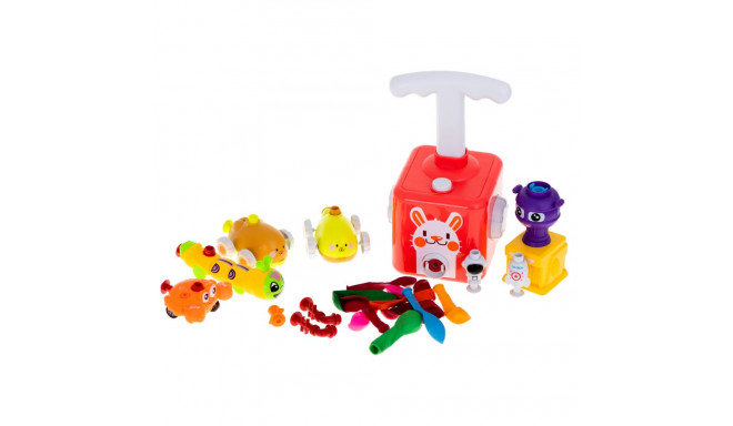 Õhupallide stardipauk aerodünaamiline auto jänes