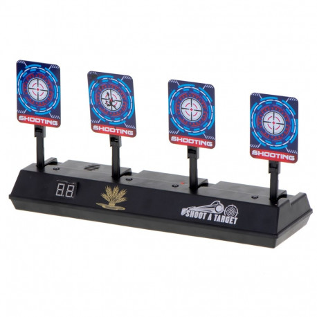 Elektrooniline sihtmärgi plaat digitaalsete 4 sihtmärgi laskmiseks