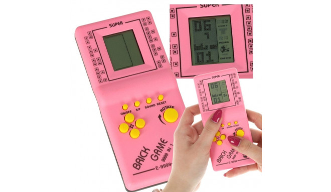 Elektrooniline mäng Tetris 9999in1 roosa