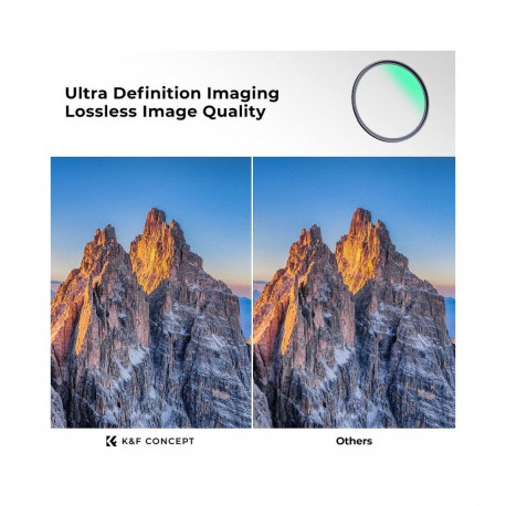 K&F Concept Nano-X MCUV UV filter - 58 mm