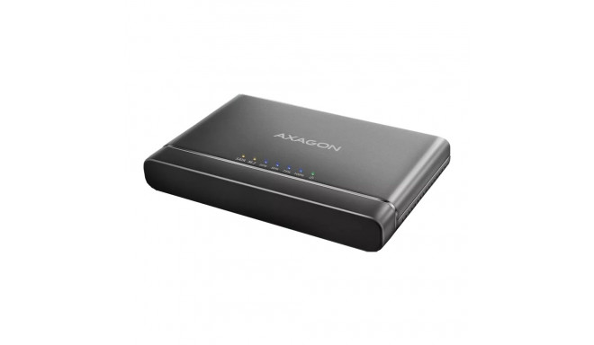 Axagon USB 3.2 Gen 2 adapter for connecting NVMe M.2 SSDs and SATA 2.5"/3.5" drives with cloning fun