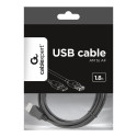 GEMBIRD CCP-USB2-AMAF-6 Gembird USB 2.0 A- A-socket 6ft cable black