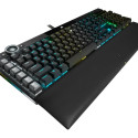 CORSAIR K100 RGB Optical Mechanical Gaming Keyboard Backlit RGB LED CORSAIR OPX RAPIDFIRE Black PBT 