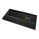 CORSAIR K55 RGB PRO XT Gaming Keyboard RGB Rubberdome