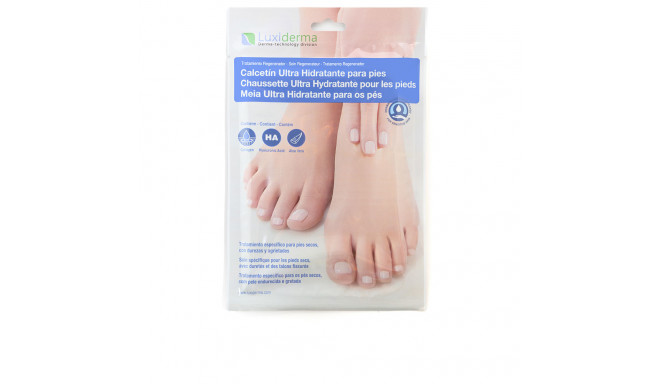 LUXIDERMA calcetín hidratante para pies 2 pz