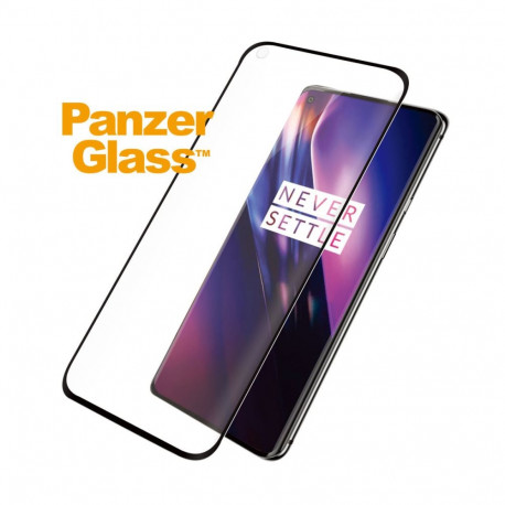 Ekraanikaitseklaas OnePlus 8, ümbrisesõbralik, kumera musta äärega, PanzerGlass