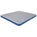 Air bed Cross Beam King Extra Long, lightgrey/blue, 210 x 185 x 20 cm