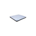 Air bed King Comfort Plus, grey/blue/black, 200 x 185 x 20 cm