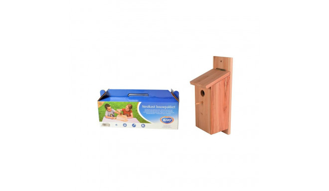 Nest box great tit kit in box 12,5x14,5x36 cm