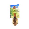 Bamboo 2-in-1 grooming brush small 20cm x 6cm