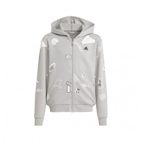 Adidas Biuv Zip Hoodie Jr IS3755 sweatshirt (128 cm)