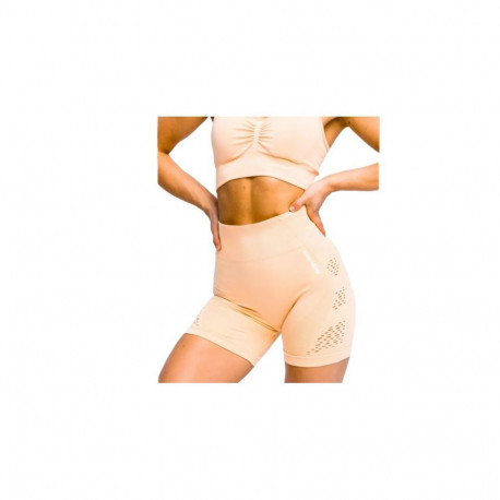 GymHero California Cute Shorts in Peach (L)