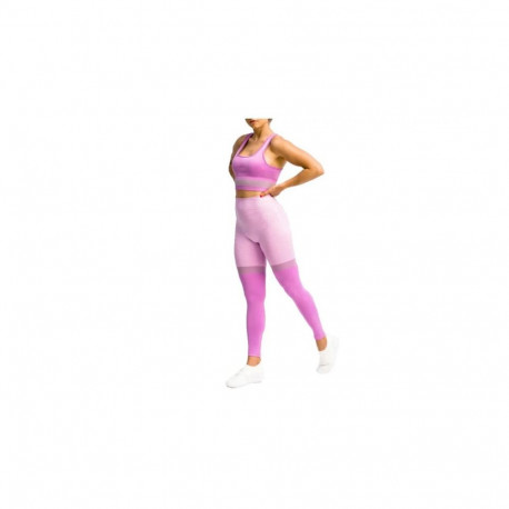 GymHero Leggins Stripes W MAUVE (XS)