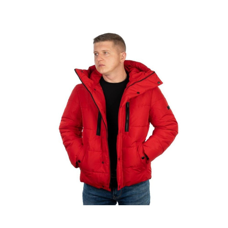 Michael kors jacket red sales