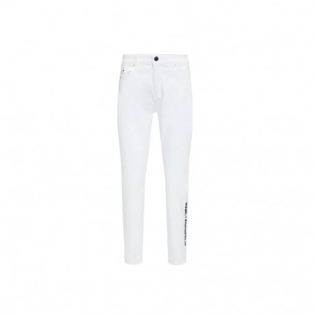 Karl Lagerfeld White Gf Denim Pants W 221W1101 jeans (27)