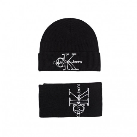 Calvin Klein Jeans W K60K608858 Hat + Scarf (uniw)