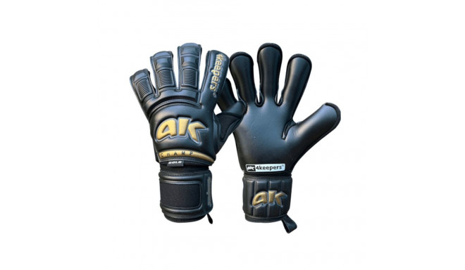 4keepers Champ Gold Black VI RF2 M S906441 goalkeeper gloves (9,5)