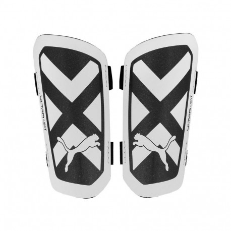 Puma Ultra Light Strap 030875-03 Football Shin Guards (M)