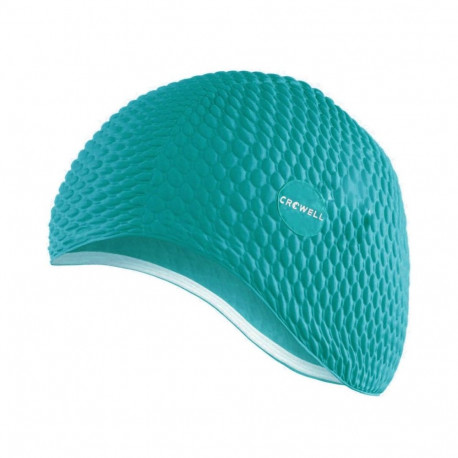 Crowell Recycling Pearl Silicone Swim Cap Light Green Color 8