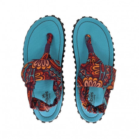 Gumbies Slingback W Flip-Flops G-SB-WN-TRVN (37)