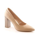 Sergio Leone W SK404A beige high-heeled pumps (39)