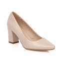 Sergio Leone W SK403C heel pumps, pearl beige (36)