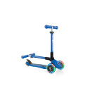 3-wheel scooter Globber Foldable Lights Navy Blue Jr 437-100